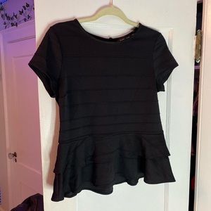 Ivanka Trump black blouse